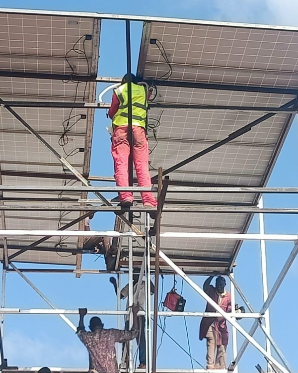Solar Panels and Water Tank installation