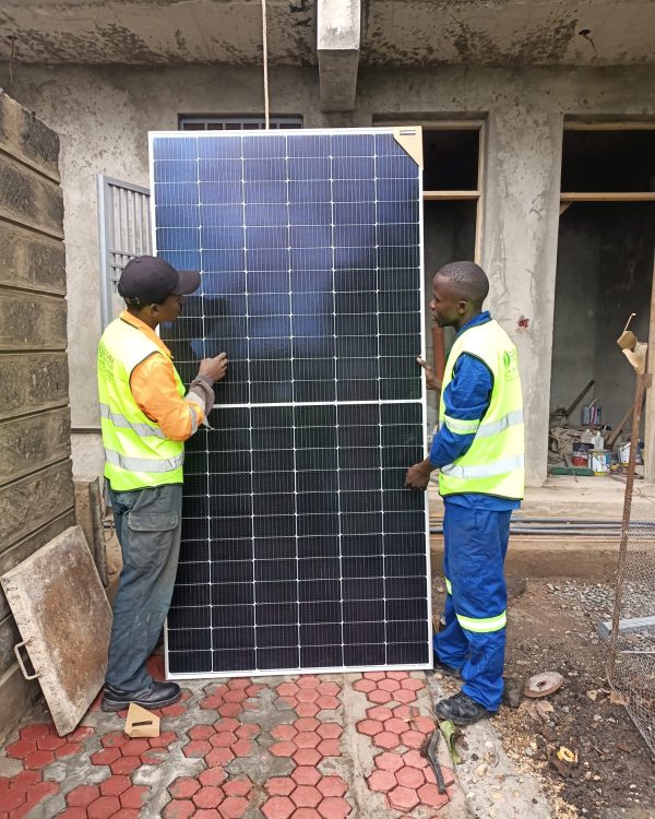 Solar water pump installation