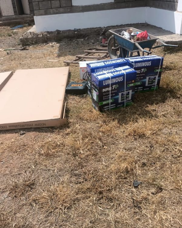 off-grid solar installation