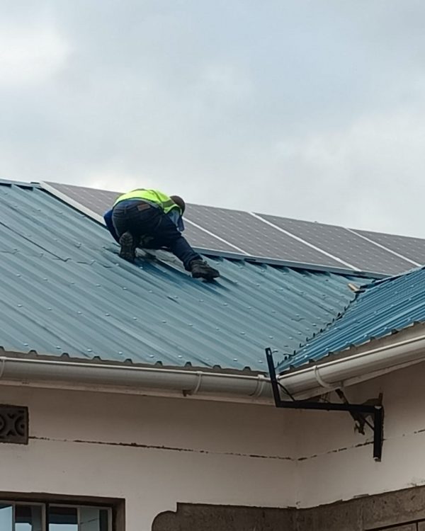 Solar panel installation