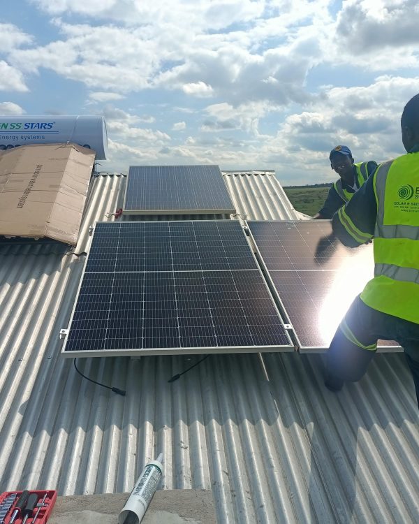 Home solar system installation